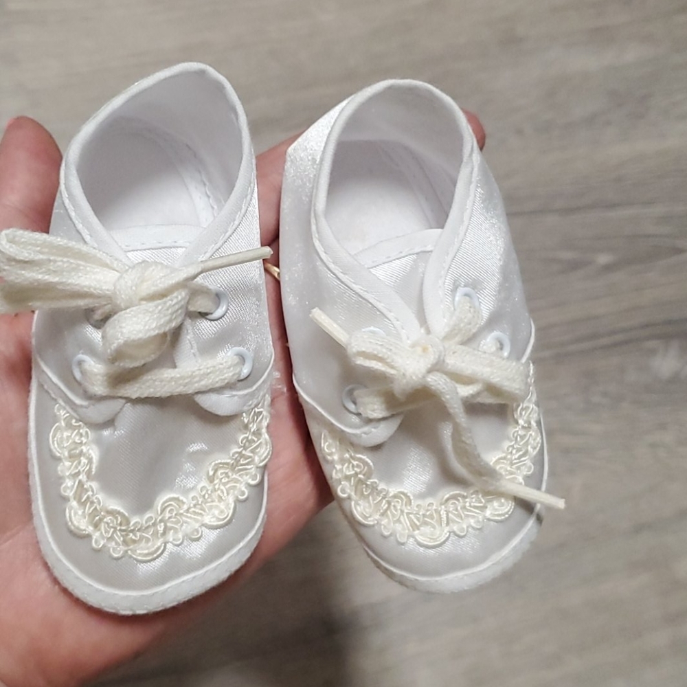 Vintage Bundle baby boys white set size 6-9 month - Picture 8 of 10